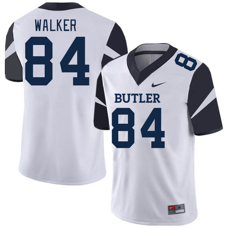 Men-Youth #84 Nate Walker Butler Bulldogs 2023 College Football Jerseys Stitched-White